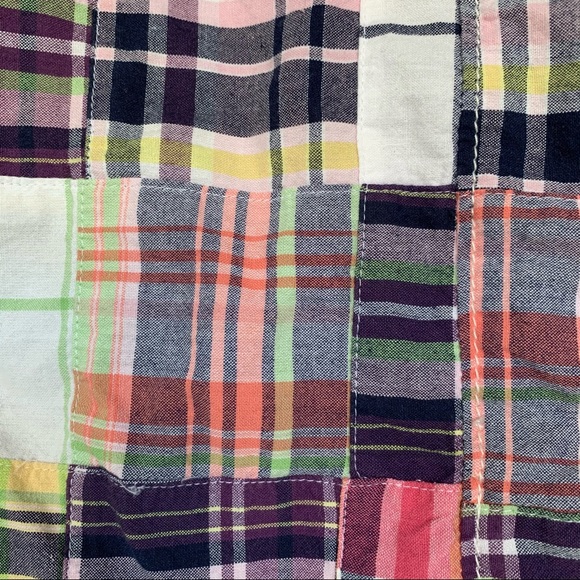 •Old Navy• Girl’s Plaid Madras Mini Skirt-Size 16 - Picture 3 of 10
